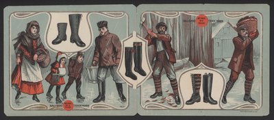 Anuncio de botas Ball-Band de American School